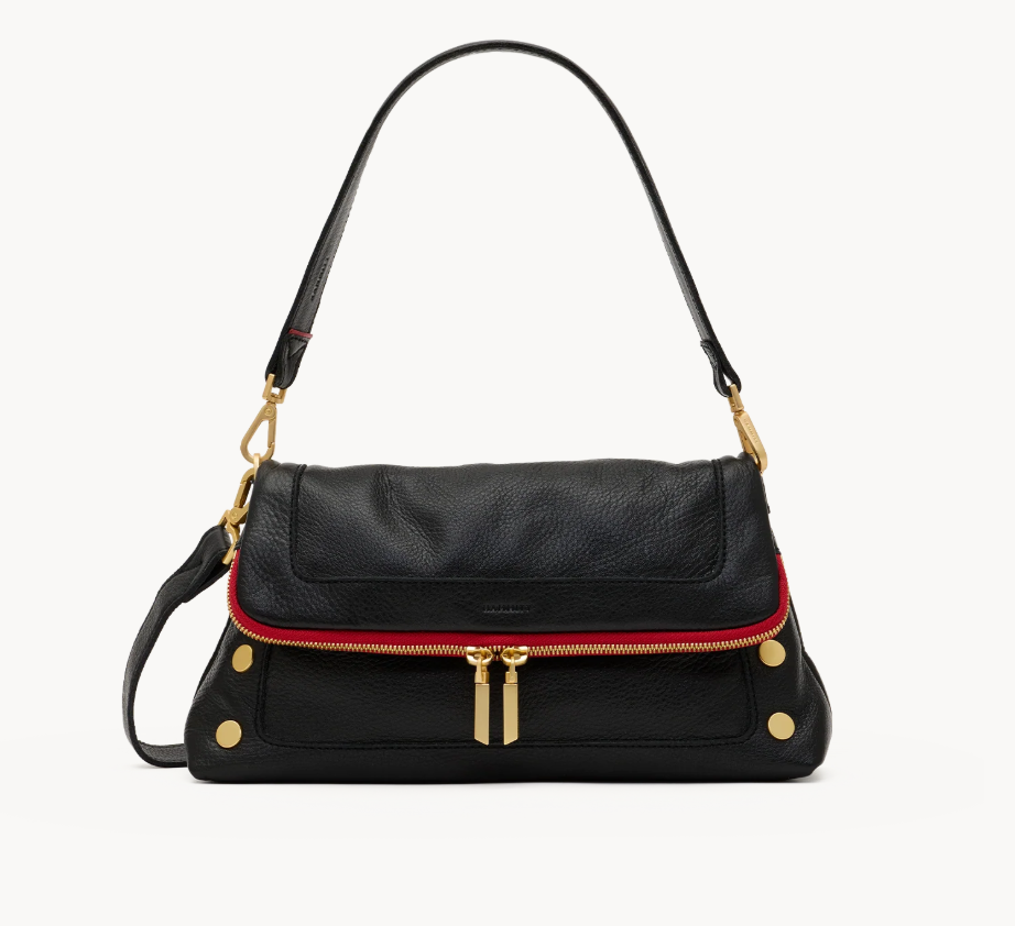HAMMITT - Beverly Med in Black/Brushed Gold