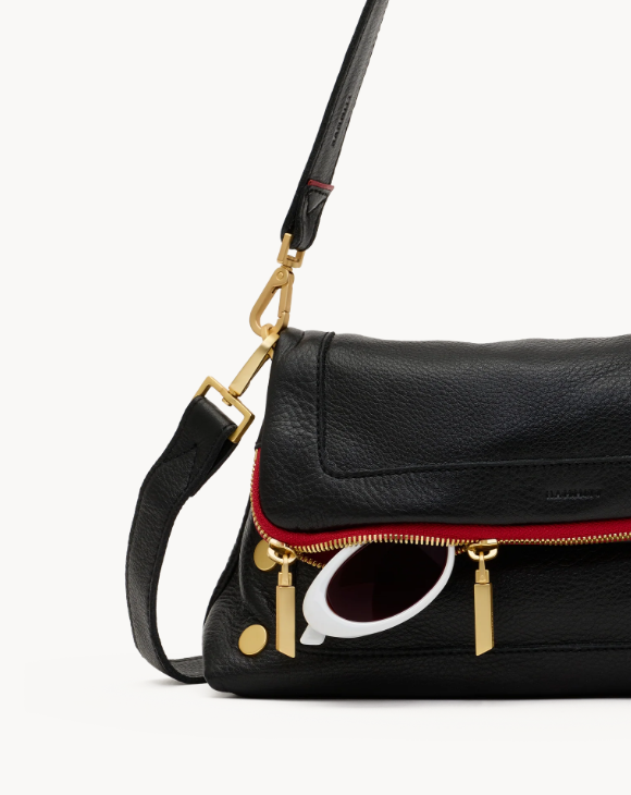 HAMMITT - Beverly Med in Black/Brushed Gold