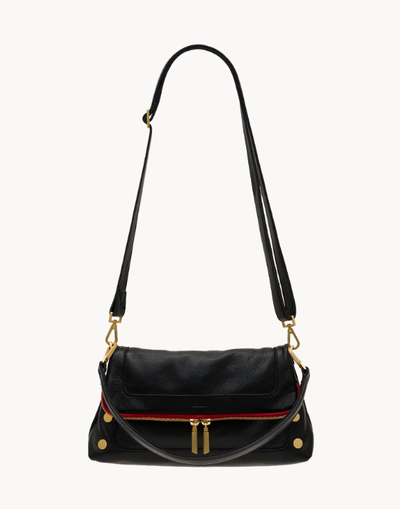 HAMMITT - Beverly Med in Black/Brushed Gold