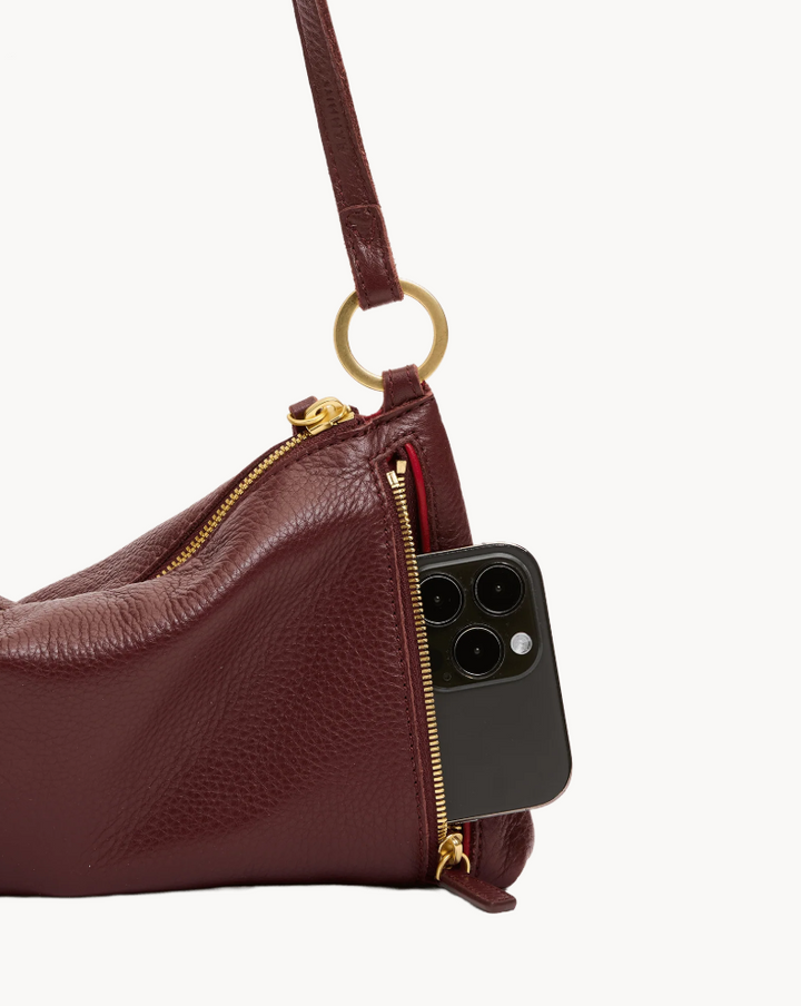 HAMMITT - Kyle Small in Cherrywood Pebble/Brushed Gold