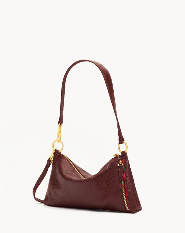 HAMMITT - Kyle Small in Cherrywood Pebble/Brushed Gold