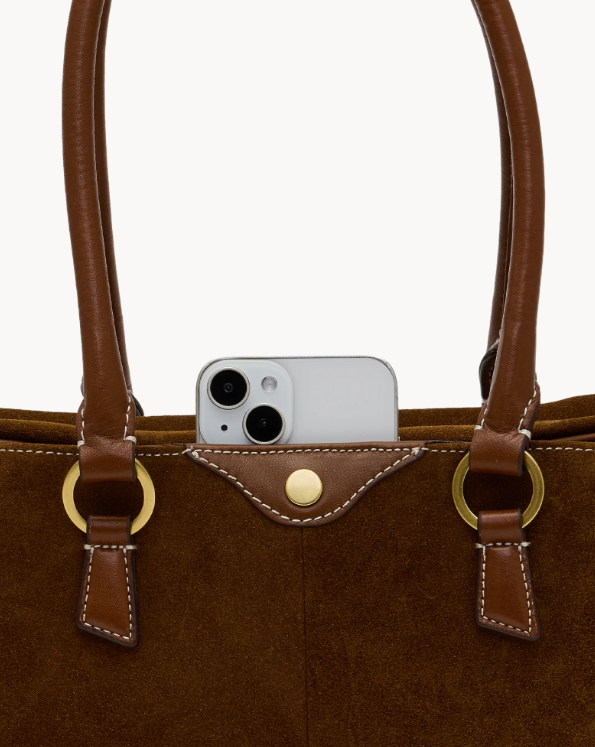 HAMMITT - Meredith Medium - Cinnamon Suede-AG
