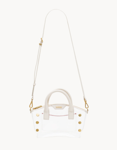 HAMMITT - Paula Clear Calla Lily White/Brushed Gold