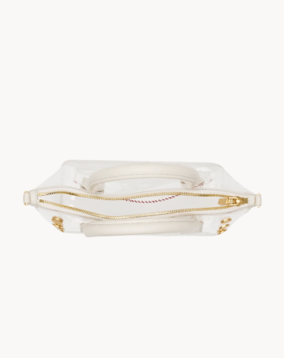 HAMMITT - Paula Clear Calla Lily White/Brushed Gold