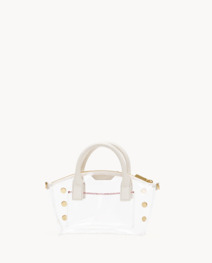 HAMMITT - Paula Clear Calla Lily White/Brushed Gold