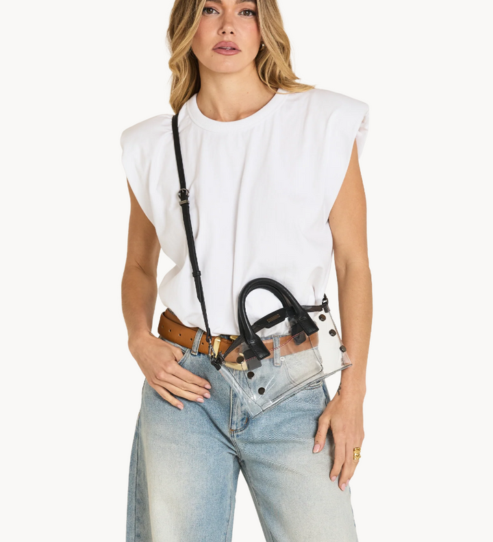 HAMMITT - Paula Clear - Black/Gunmetal