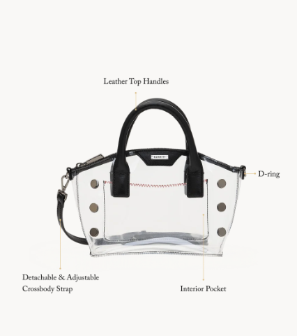 HAMMITT - Paula Clear - Black/Gunmetal