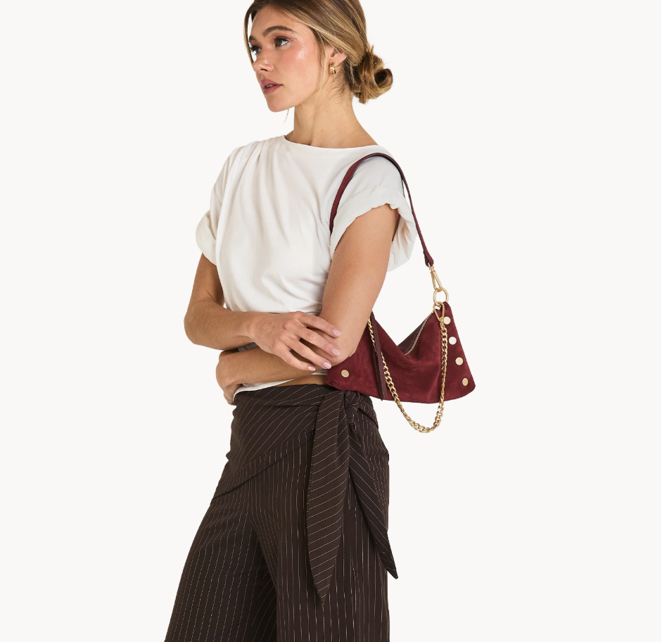 HAMMITT - Kyle Small - Cherrywood Suede-BG