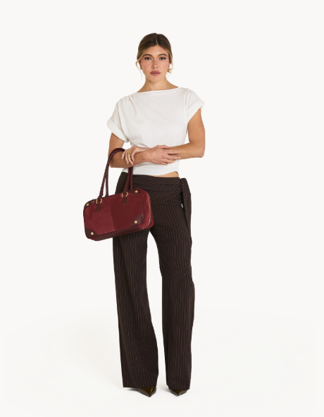 HAMMITT - Meredith Medium - Cherrywood Suede-BG