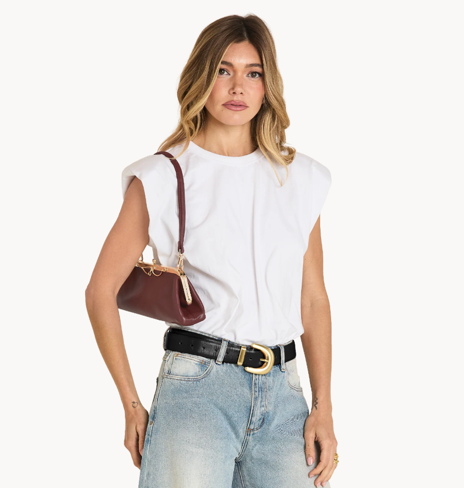 HAMMITT - Vivienne Slim - Cherrywood Pebble-G
