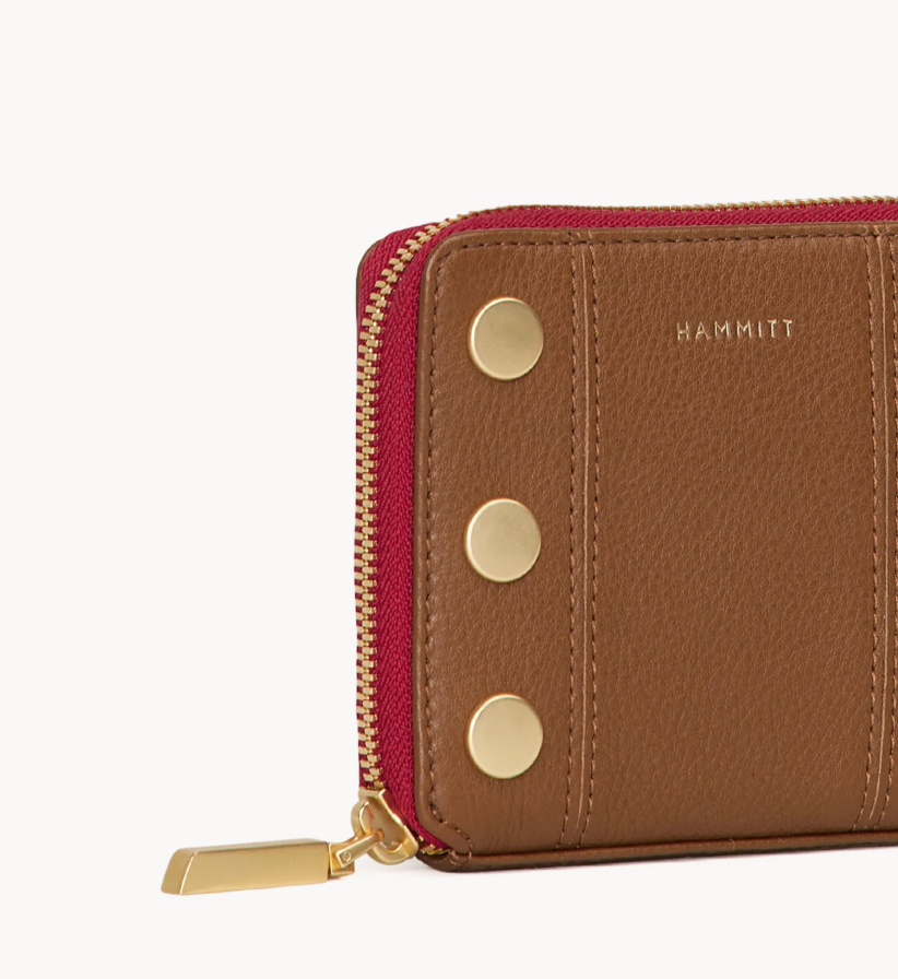 HAMMITT - 5 North - Mahogany Pebble - Brushed Gold