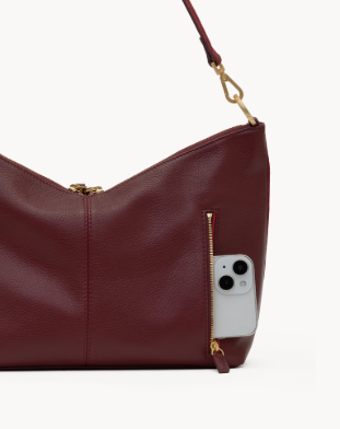 HAMMITT - Grace Med -Cherrywood Suede-BG