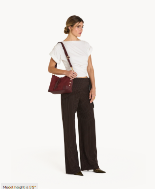 HAMMITT - Grace Med -Cherrywood Suede-BG