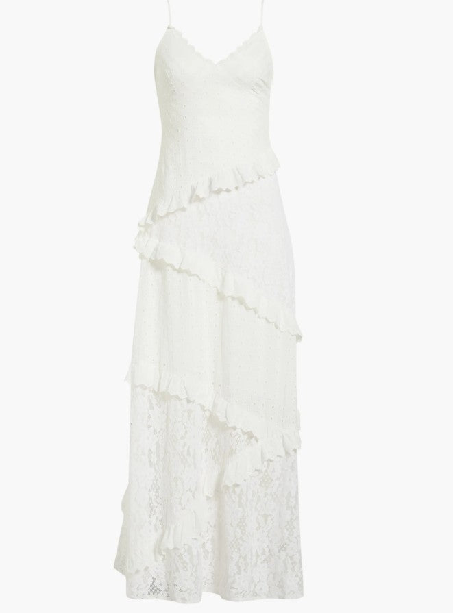 Giah Tiered Maxi Dress