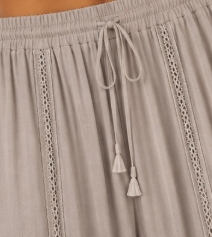 Lace Tiered Palazzo Pant