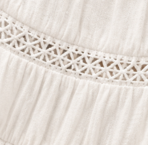 Flowy Cami Top With Lace Trim