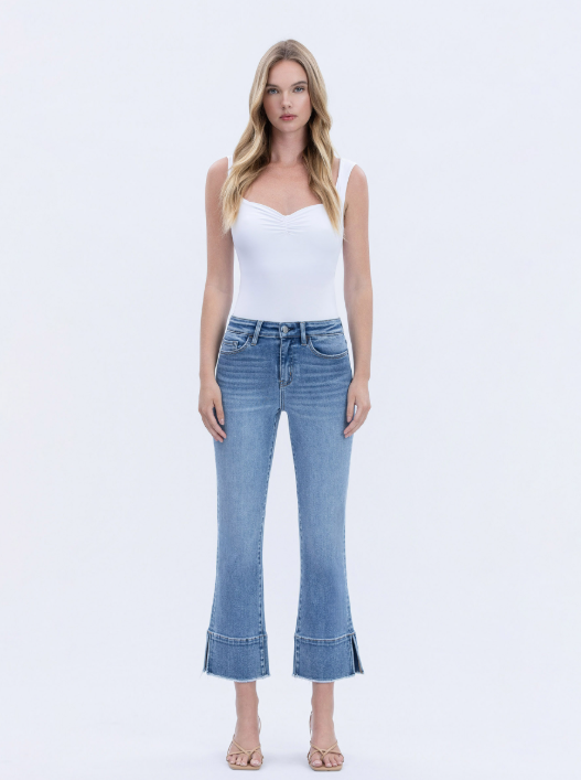 Flying Monkey - High Rise Kick Flare Jeans
