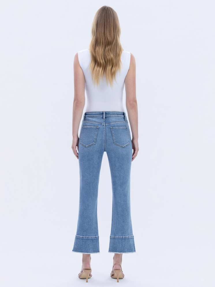 Flying Monkey - High Rise Kick Flare Jeans