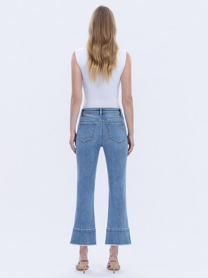 Flying Monkey - High Rise Kick Flare Jeans