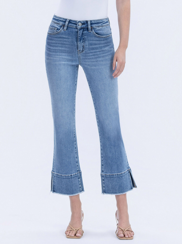 Flying Monkey - High Rise Kick Flare Jeans