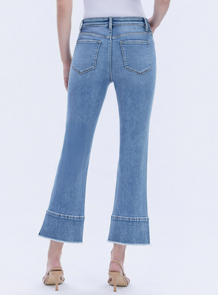 Flying Monkey - High Rise Kick Flare Jeans