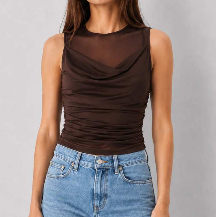 STEVE MADDEN ROMAN KNIT TOP