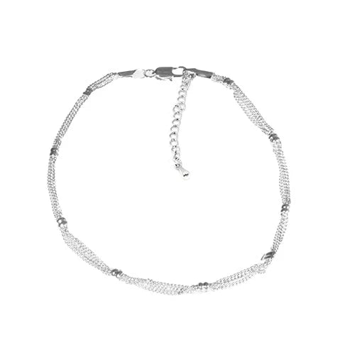 Ankle Bracelets - 14K Gold-Plated