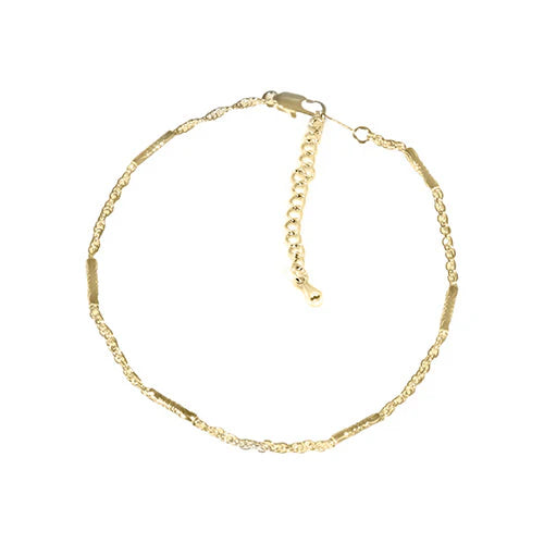 Ankle Bracelets - 14K Gold-Plated