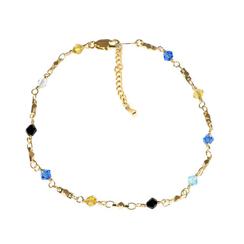 Ankle Bracelets - 14K Gold-Plated