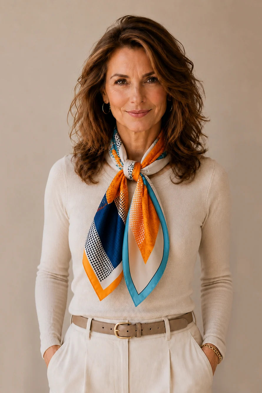 Print Square Scarf