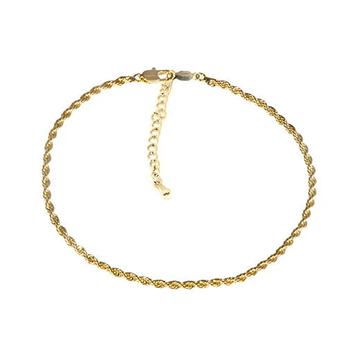 Ankle Bracelets - 14K Gold-Plated
