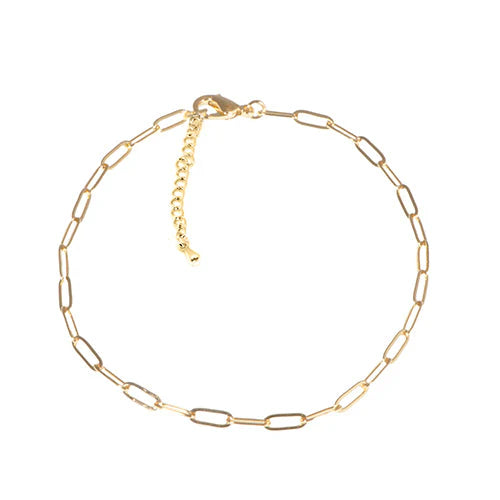Ankle Bracelets - 14K Gold-Plated