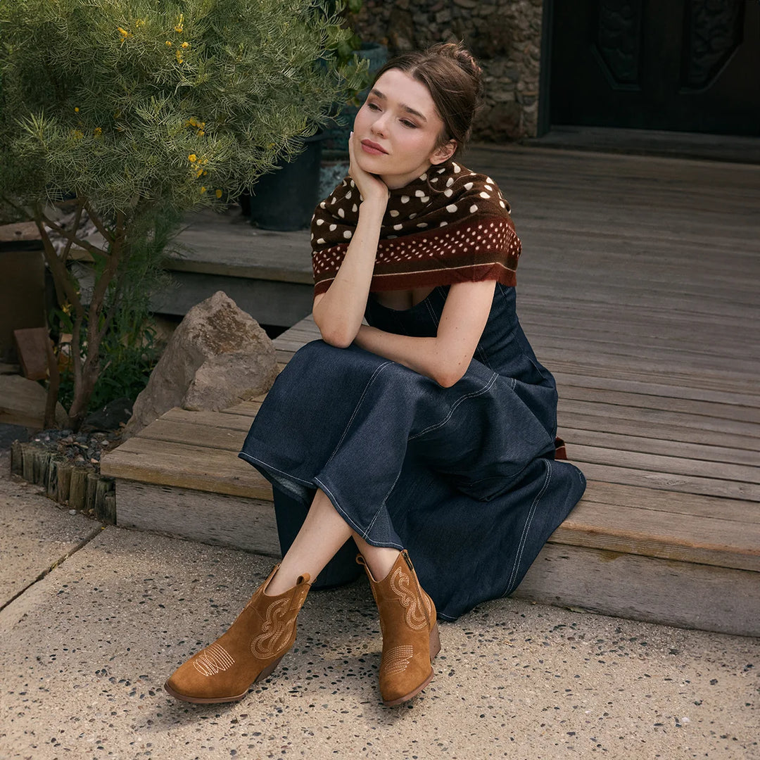 Yellow Box - Brooklyn Western Bootie