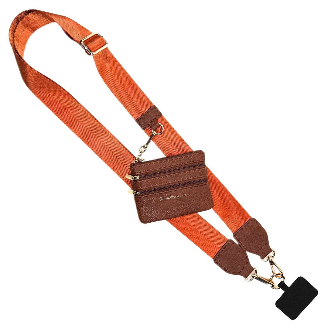 Clip &amp; Go Strap with Pouch - Neutral Collection