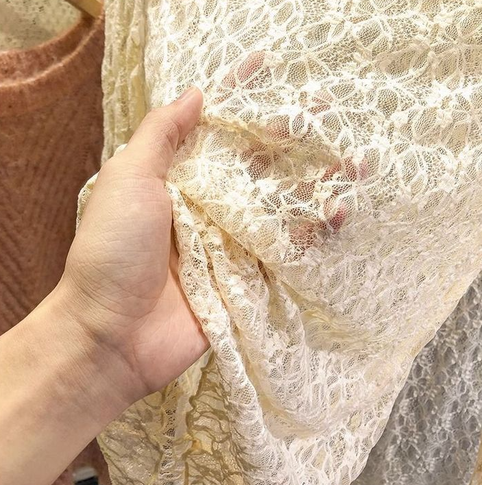 Textured Floral Lace Top