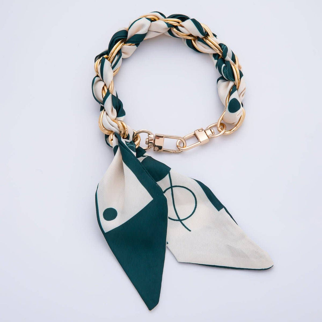 18k GF Bag Charm Keychain