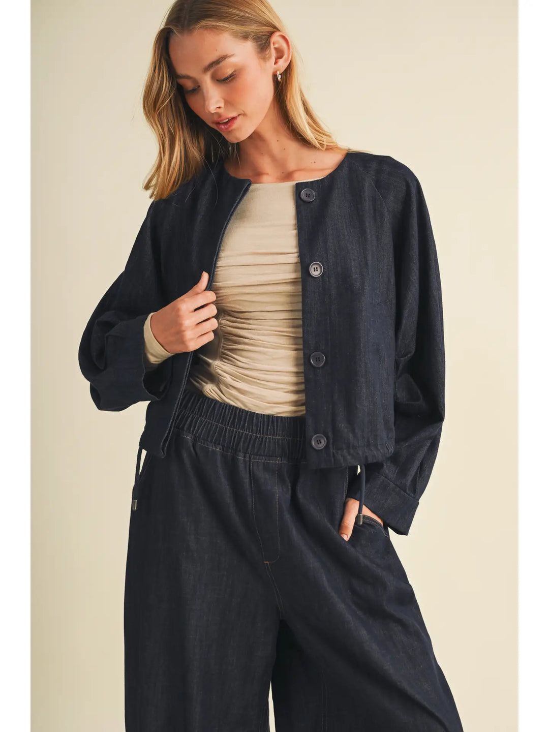 Voluminous Bomber Jacket