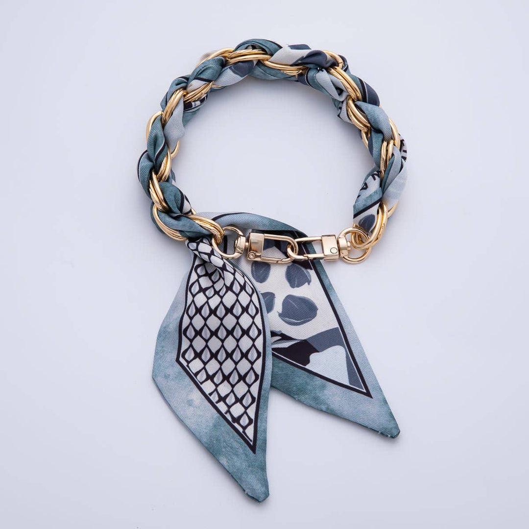 18k GF Bag Charm Keychain
