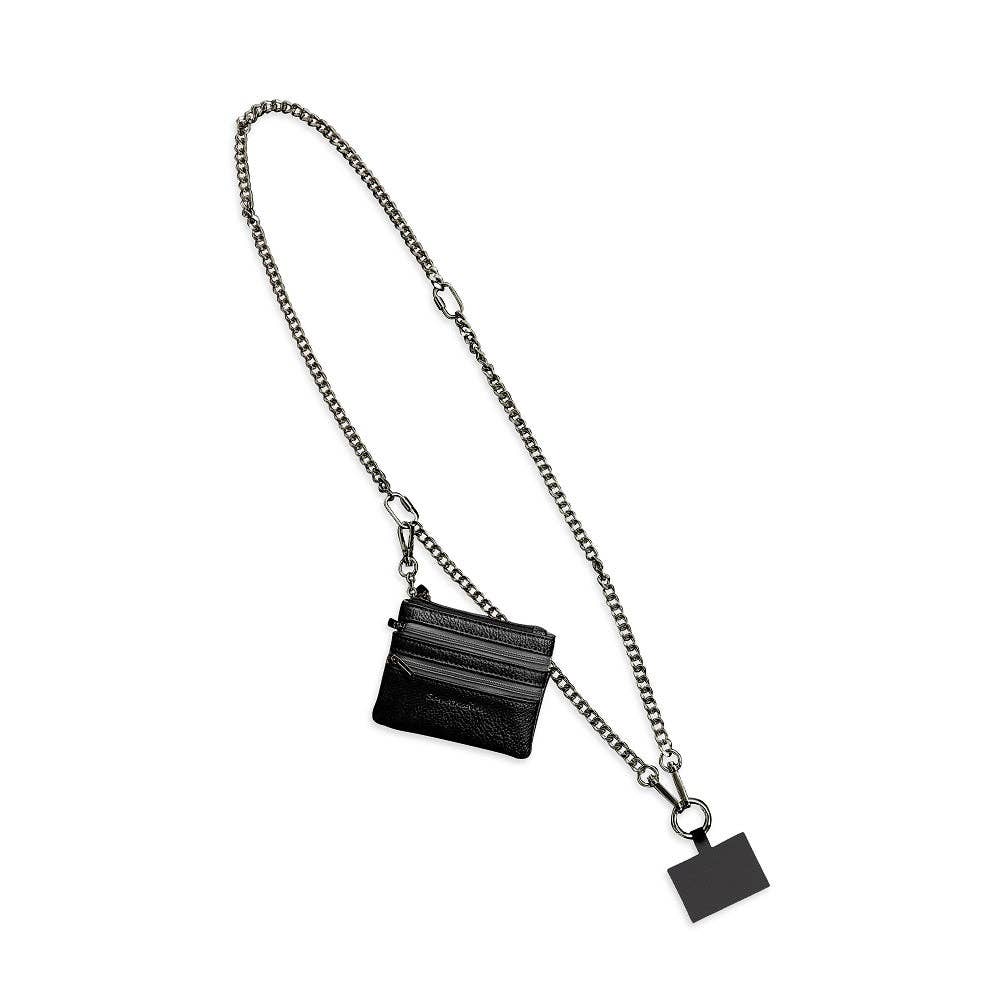 Clip &amp; Go Chain w/Zippered Pouch