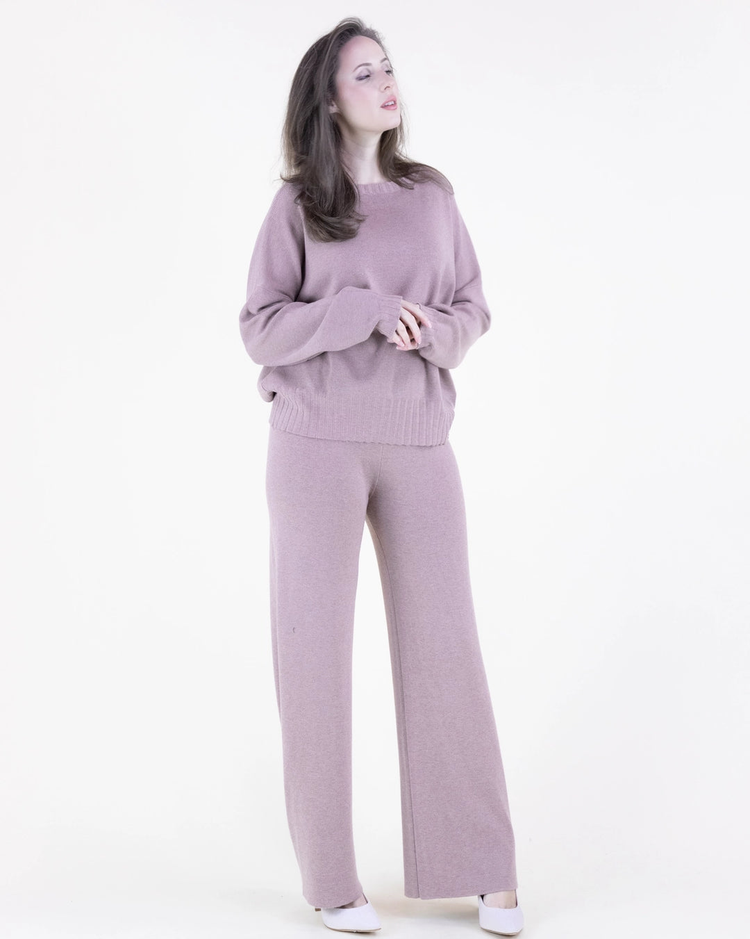 Mocha Comfy CrewNeck Sweater