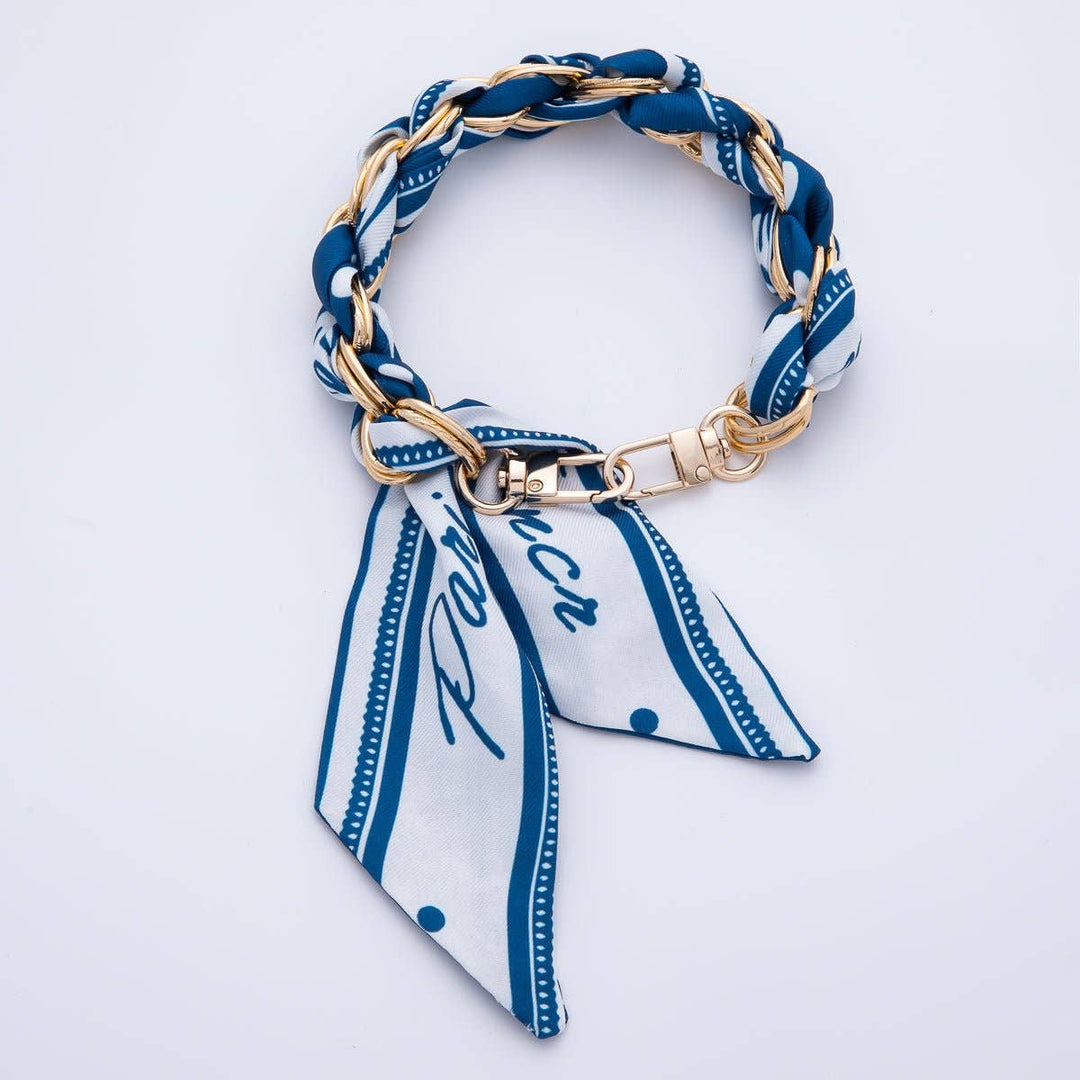 18k GF Bag Charm Keychain