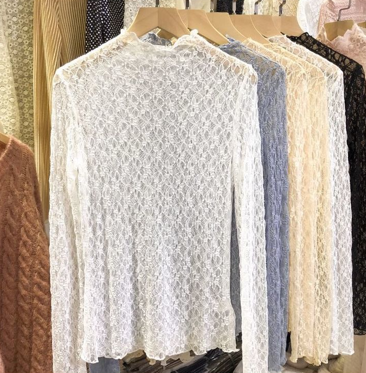 Textured Floral Lace Top