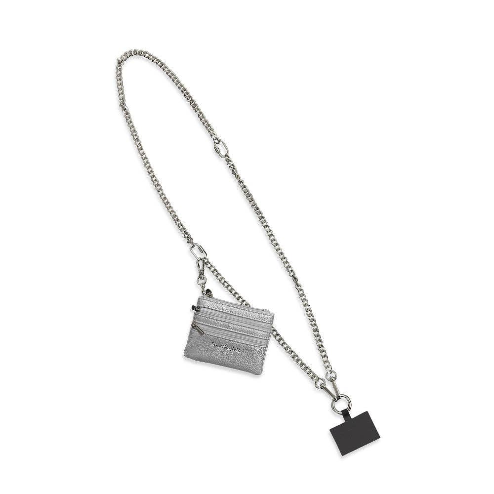 Clip &amp; Go Chain w/Zippered Pouch
