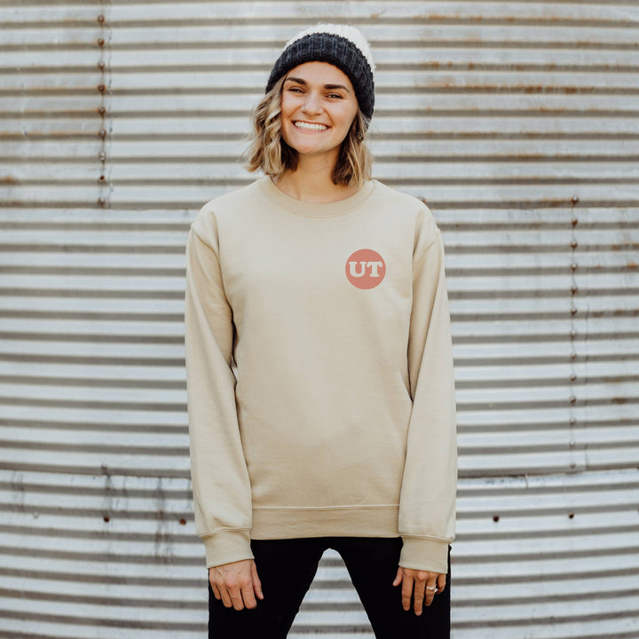 UTAH Wavy Crewneck Sweatshirt