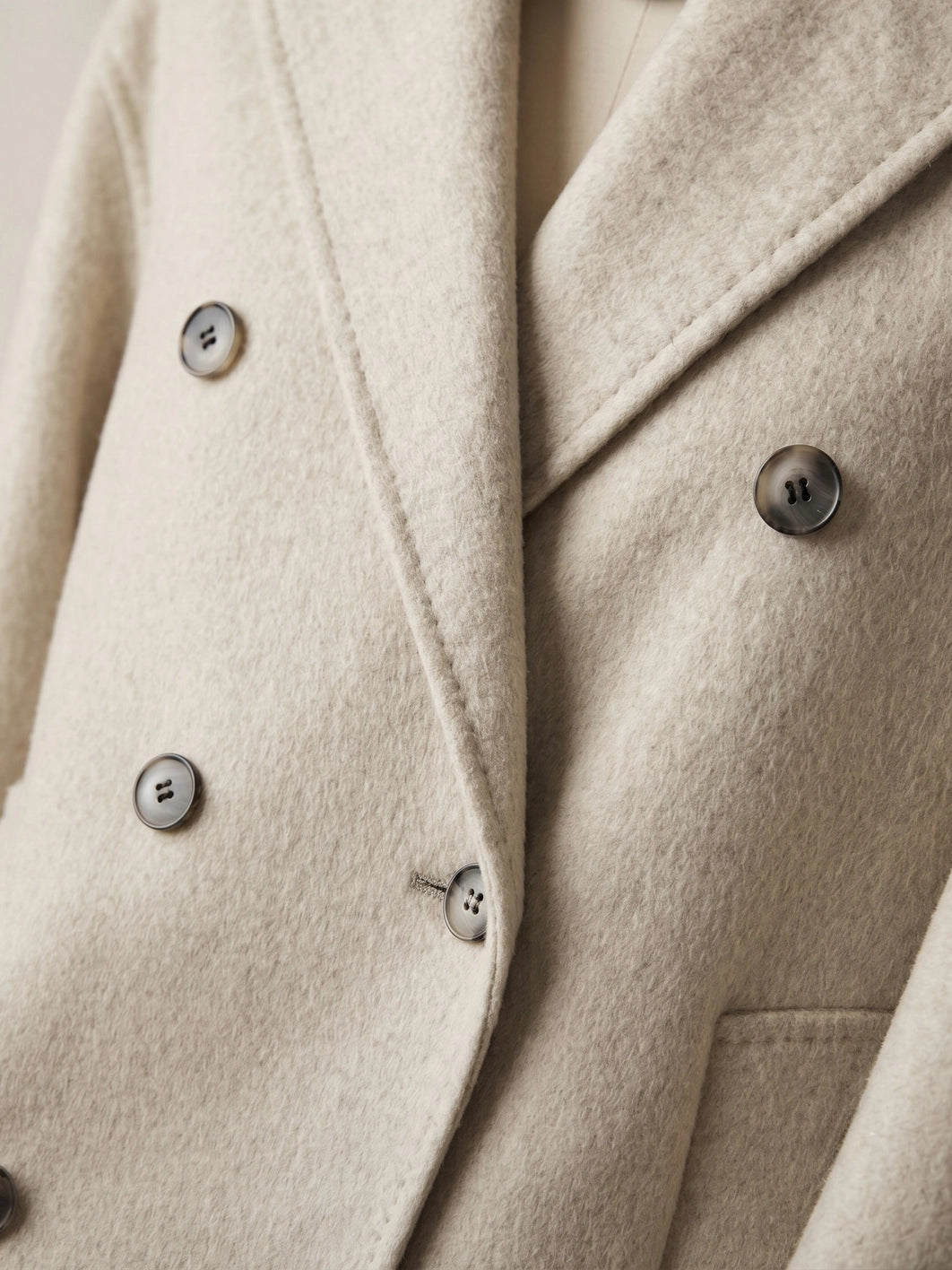 Double Breasted Wool Coat