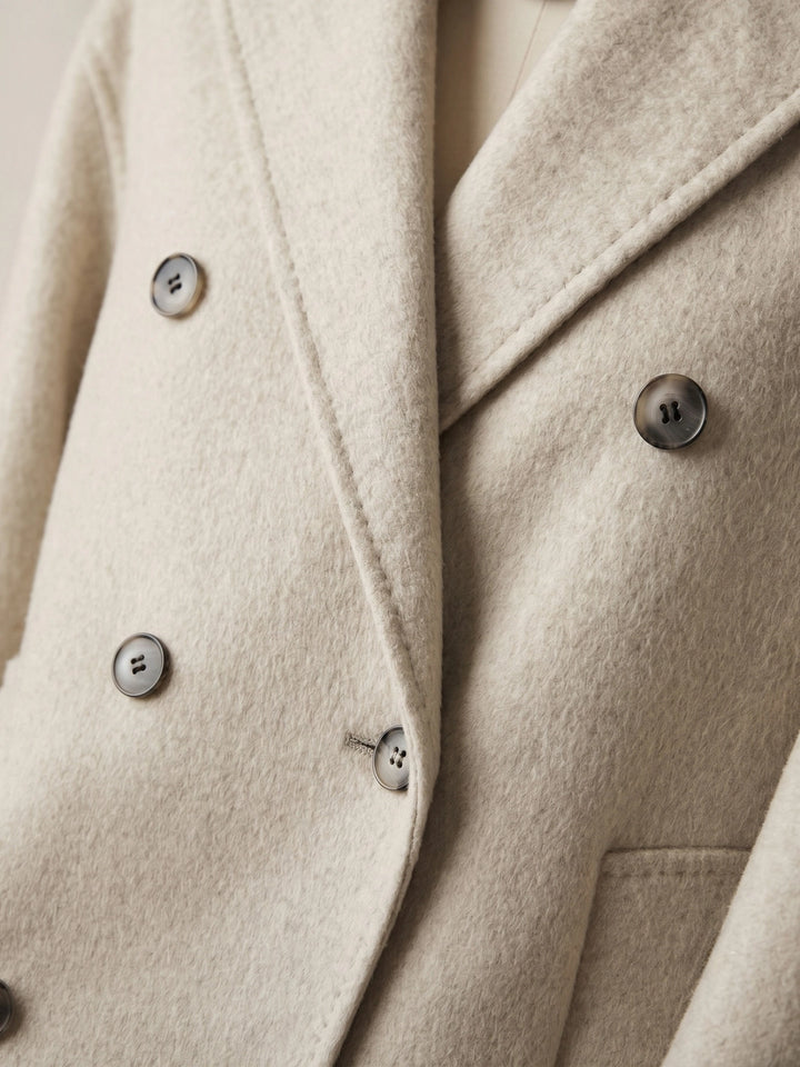 Double Breasted Wool Coat