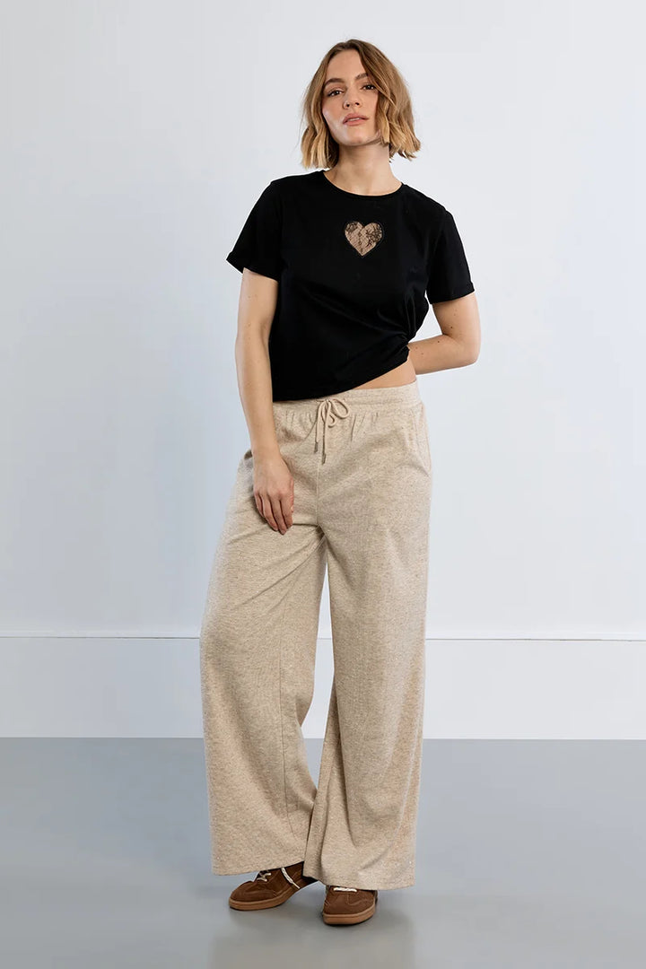 Rhinestone Leisure Pant