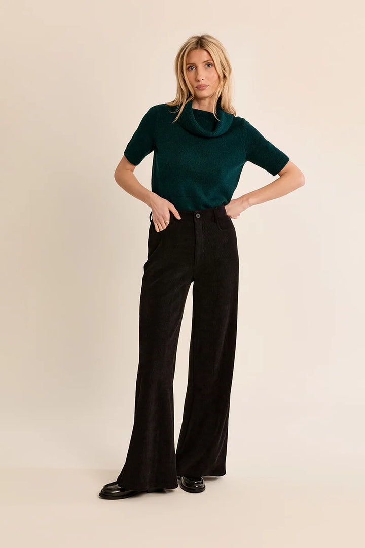 Corduroy Straight Leg Pants