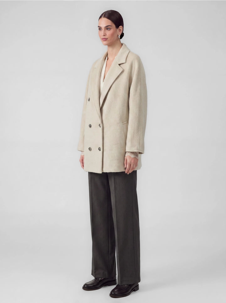 Double Breasted Wool Coat