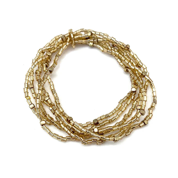 Seedbead Stretchy Bunch Bracelets - Multiple Color Styles